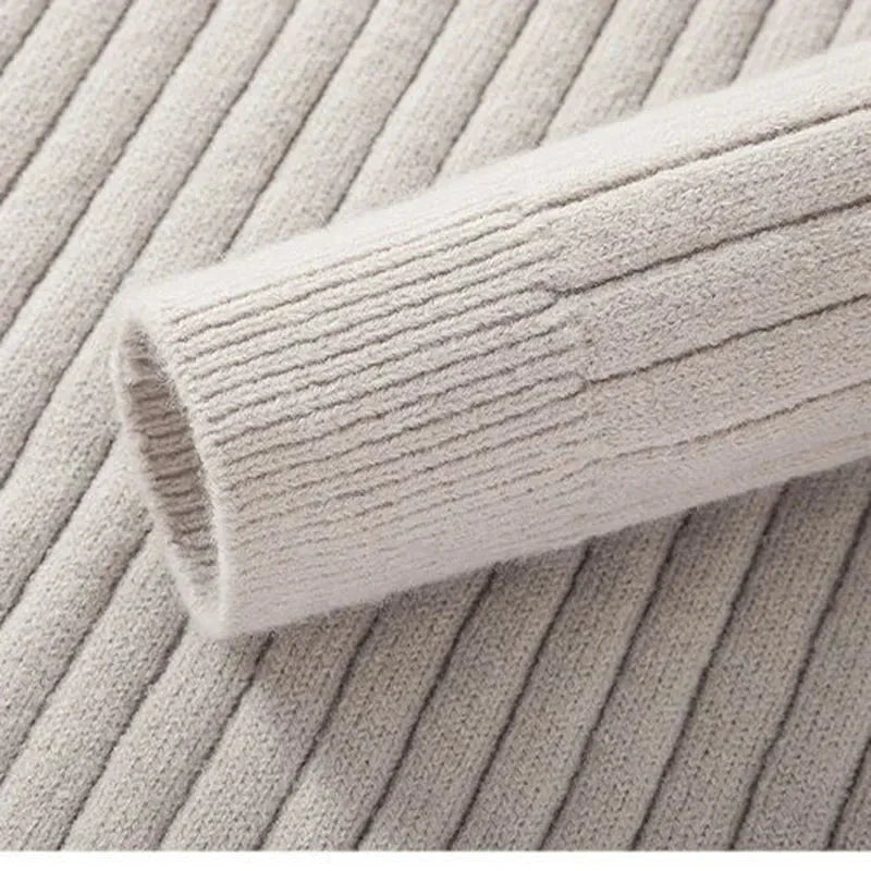 ZERMATT High Collar Half Zip Sweater